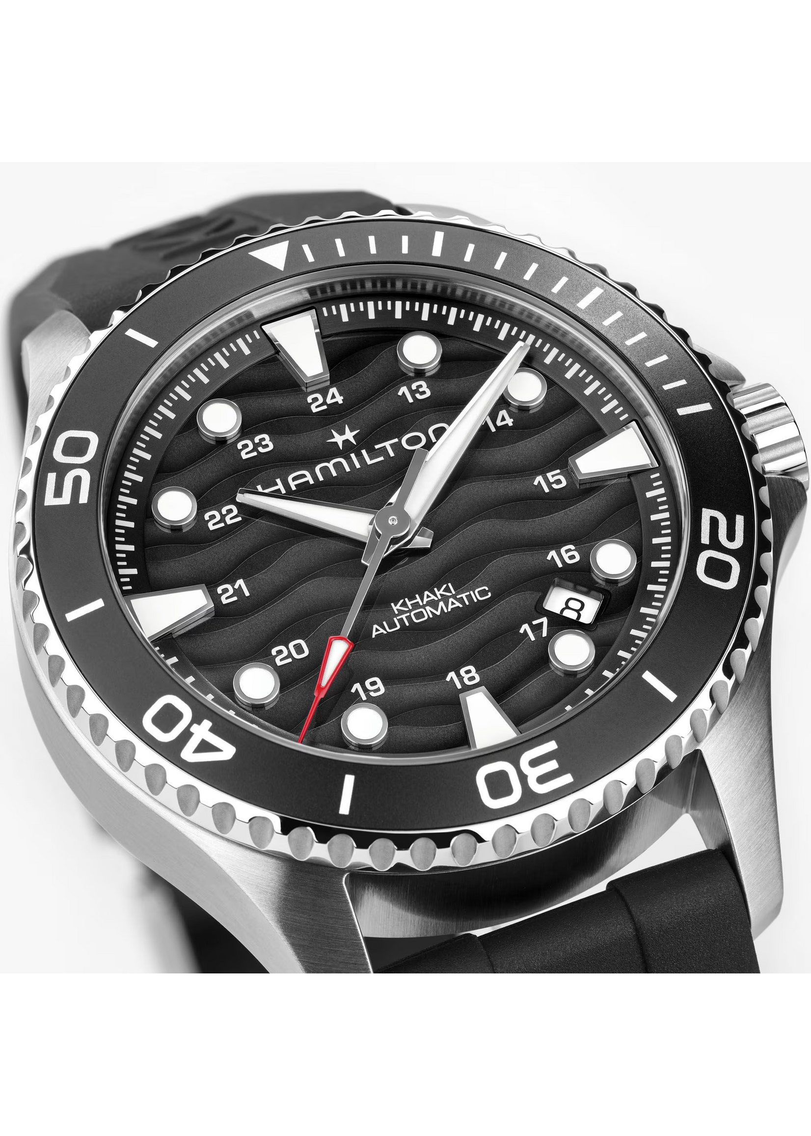 HAMILTON H82415330 HAMILTON Khaki Navy Scuba Auto 40mm