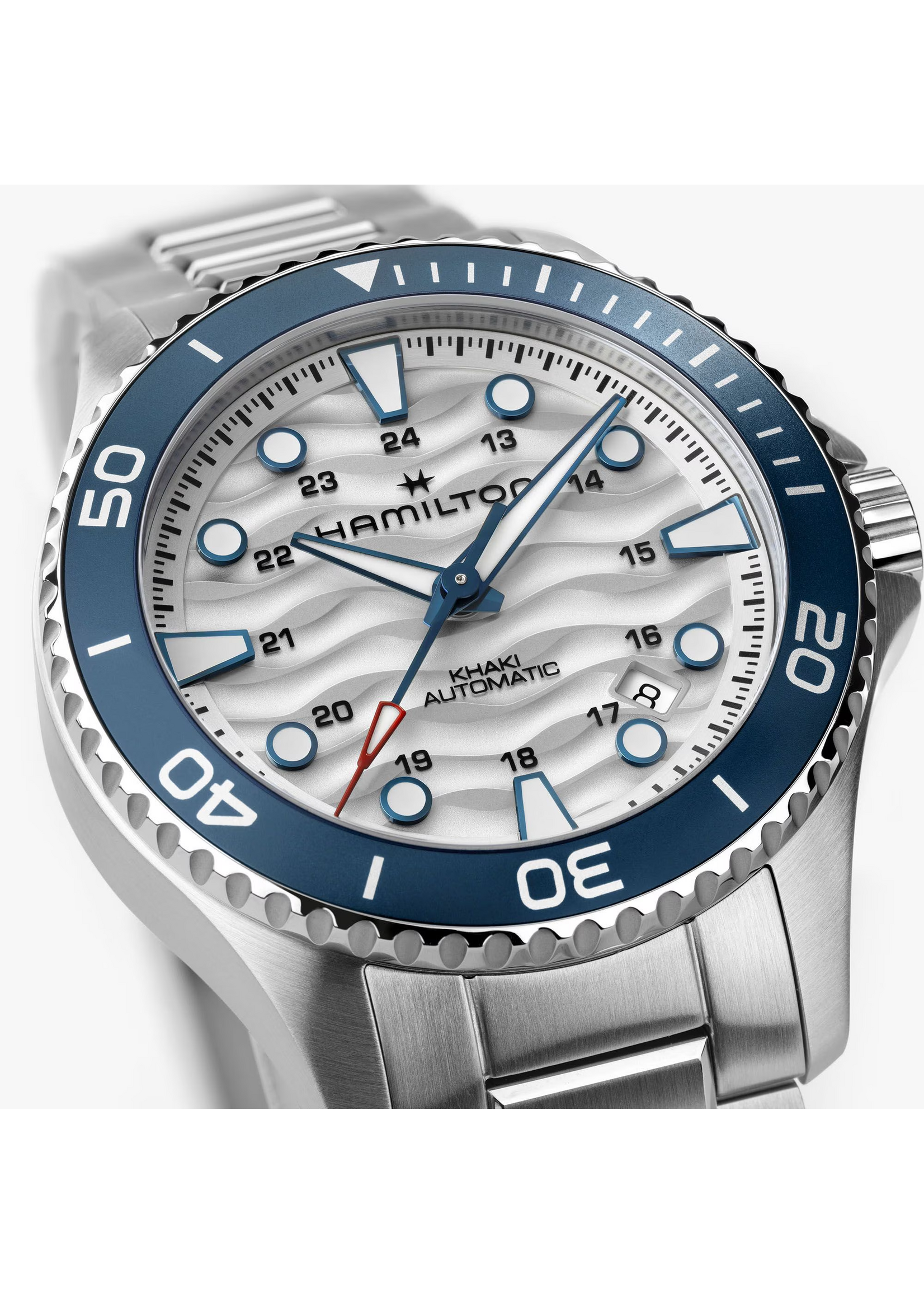 HAMILTON H82425110 HAMILTON Khaki Navy Scuba Auto 40mm