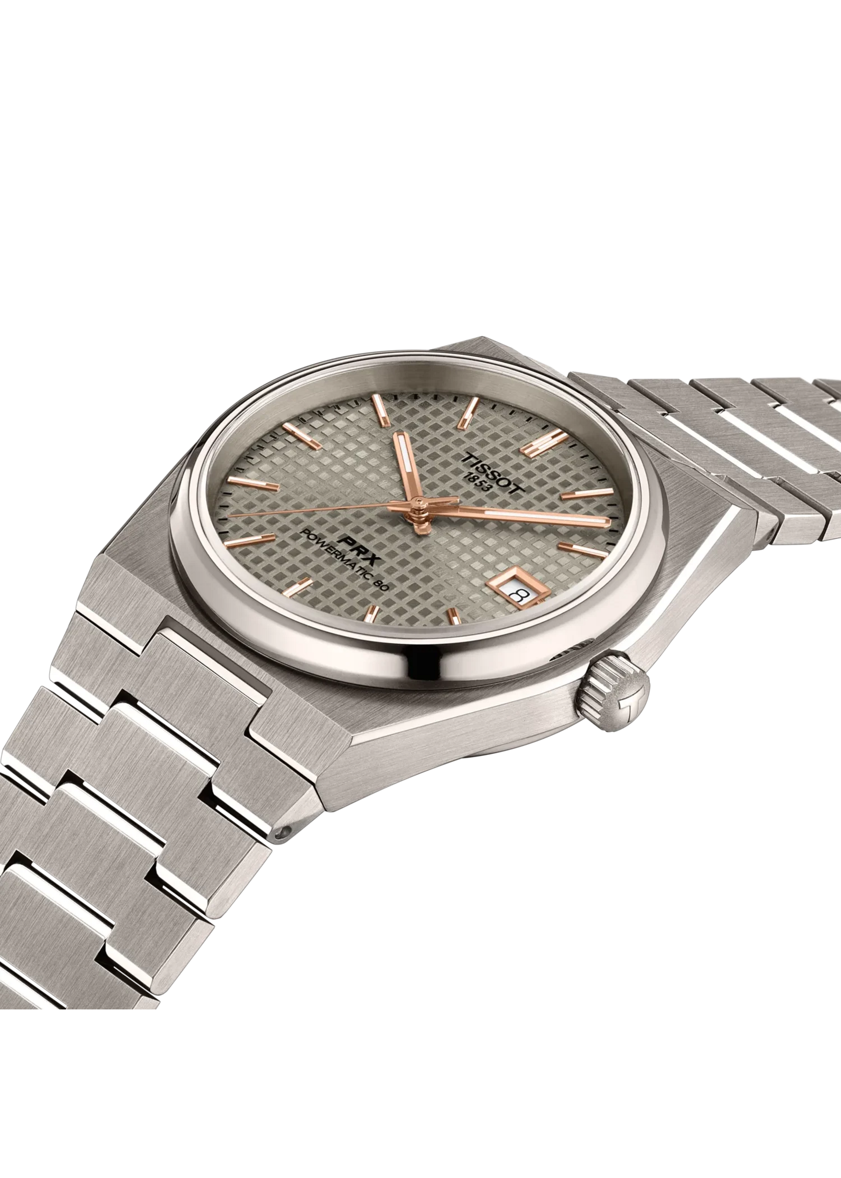 TISSOT T1378074406100  Tissot PRX Titanium 38mm