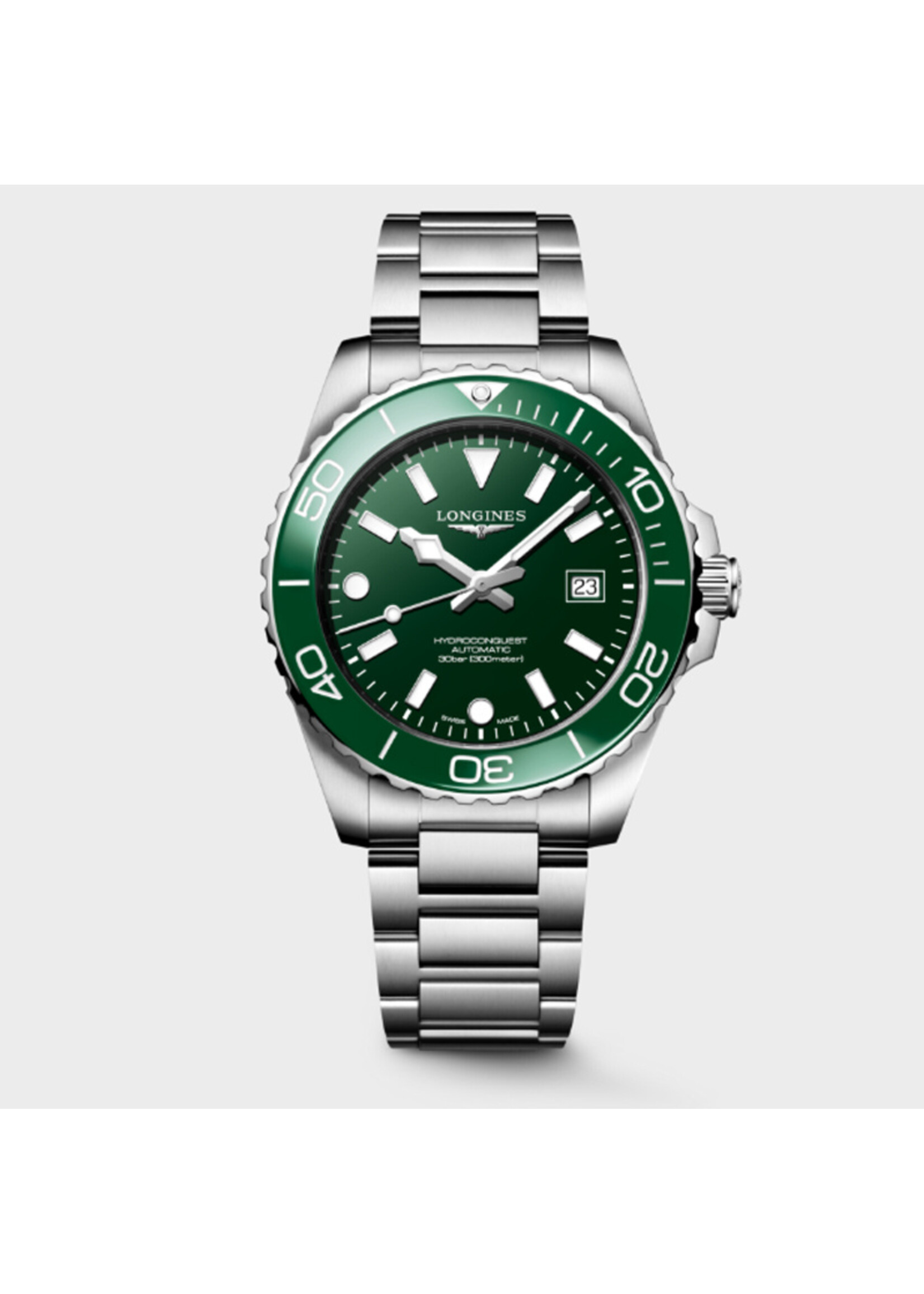 LONGINES L37884066 Hydro Conquest 42mm Green