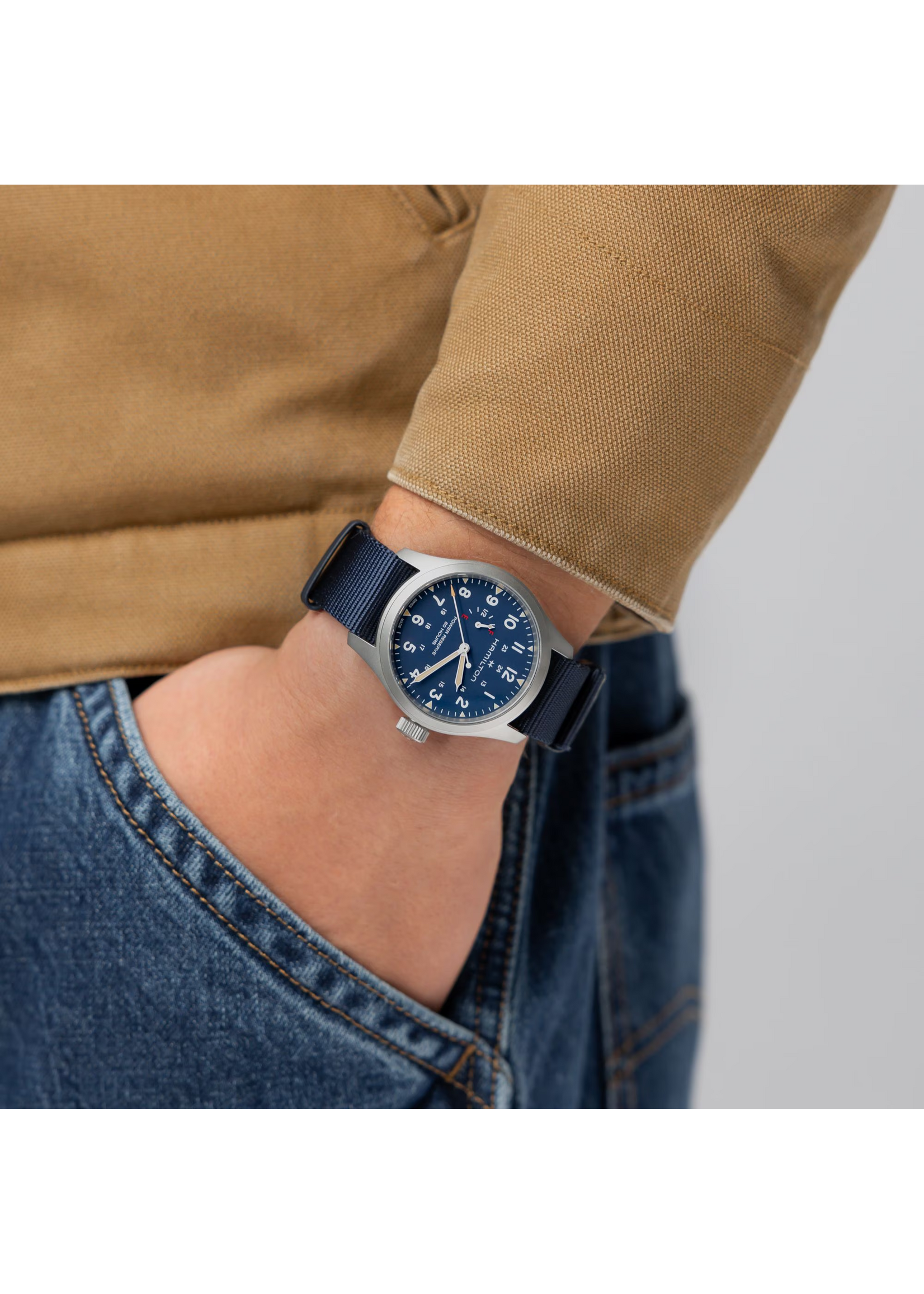 HAMILTON H69509940 HAMILTON Khaki Field Power Reserve 40mm