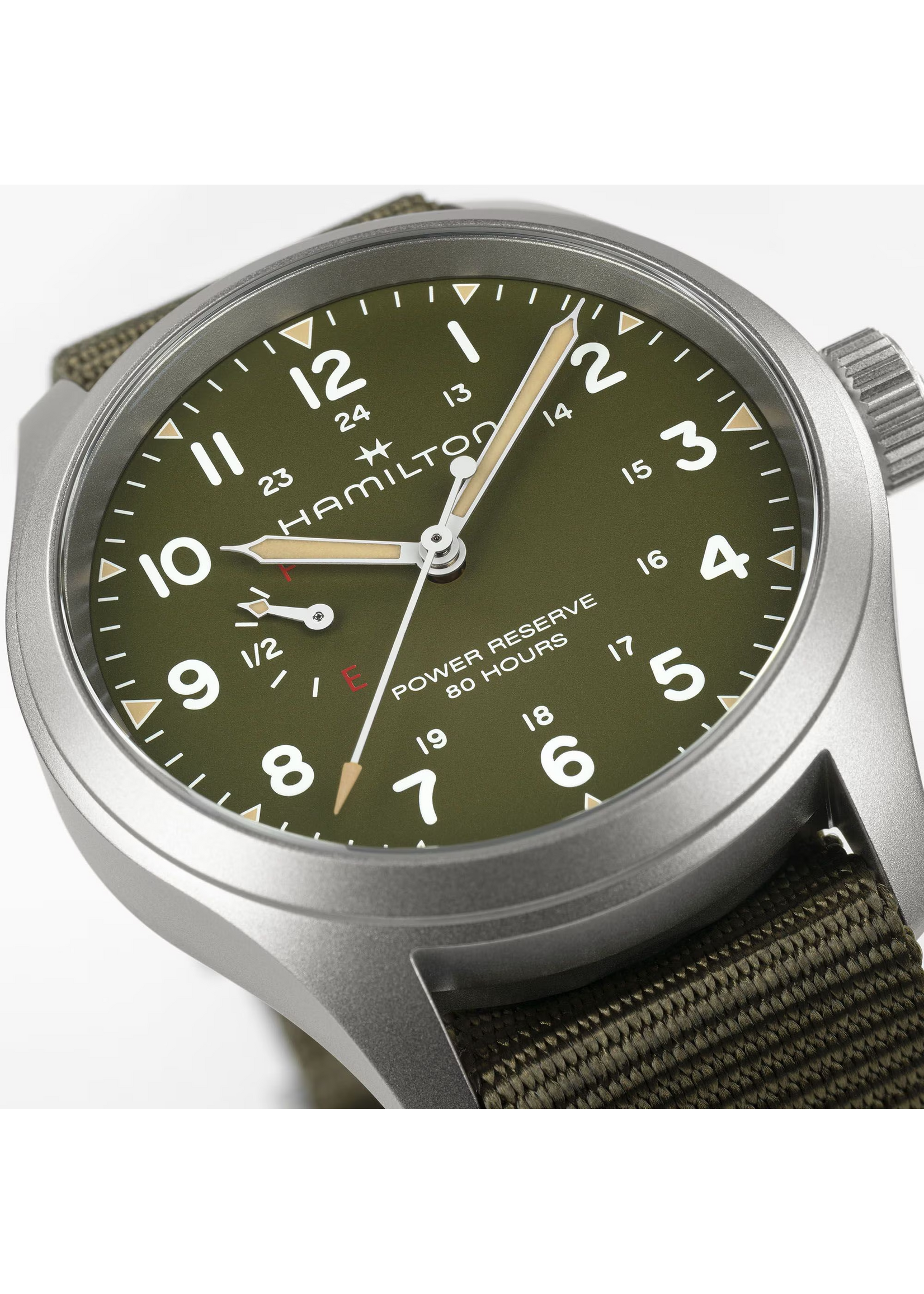 HAMILTON H69509960 HAMILTON Khaki Field Power Reserve 40mm