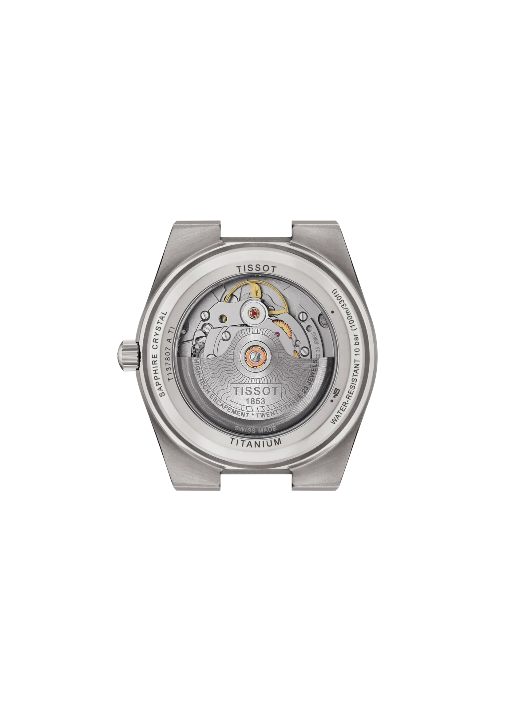 TISSOT T1378074404100 Tissot PRX Titanium 38mm