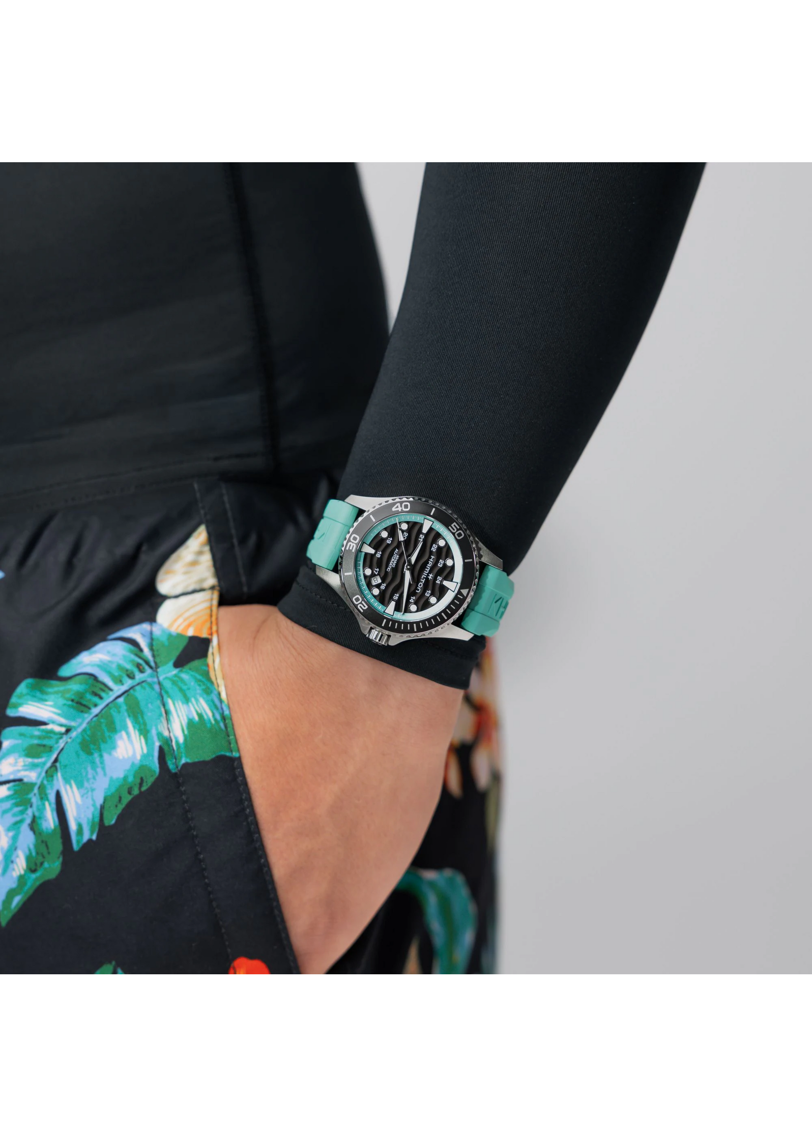 HAMILTON H82415331 HAMILTON Khaki Navy Scuba 40mm