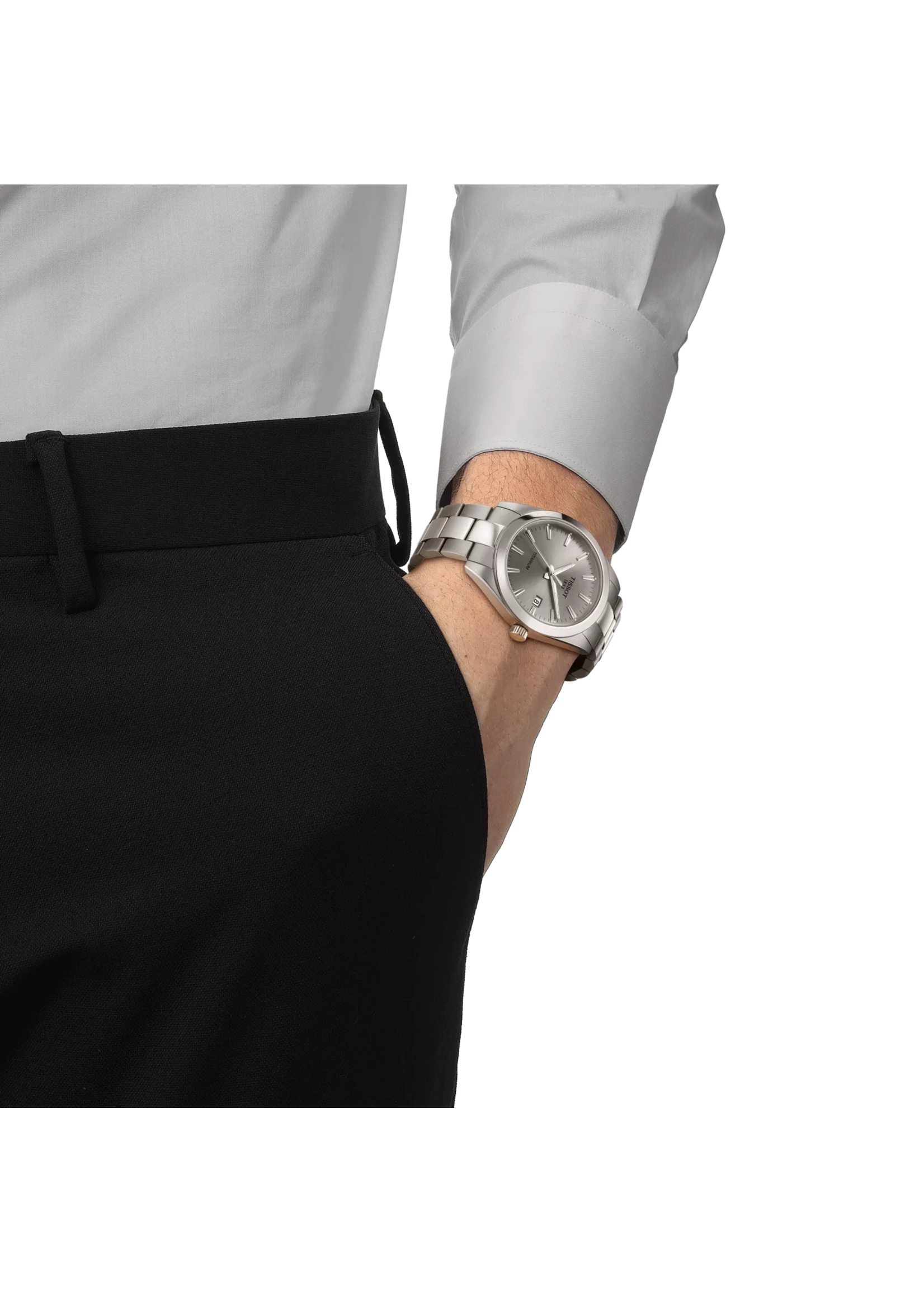 TISSOT T127410440800 Tissot Gentleman 40mm Titanium
