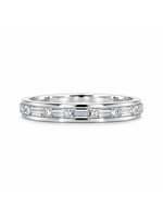 Oceans The Élan Baguette Eternity Band