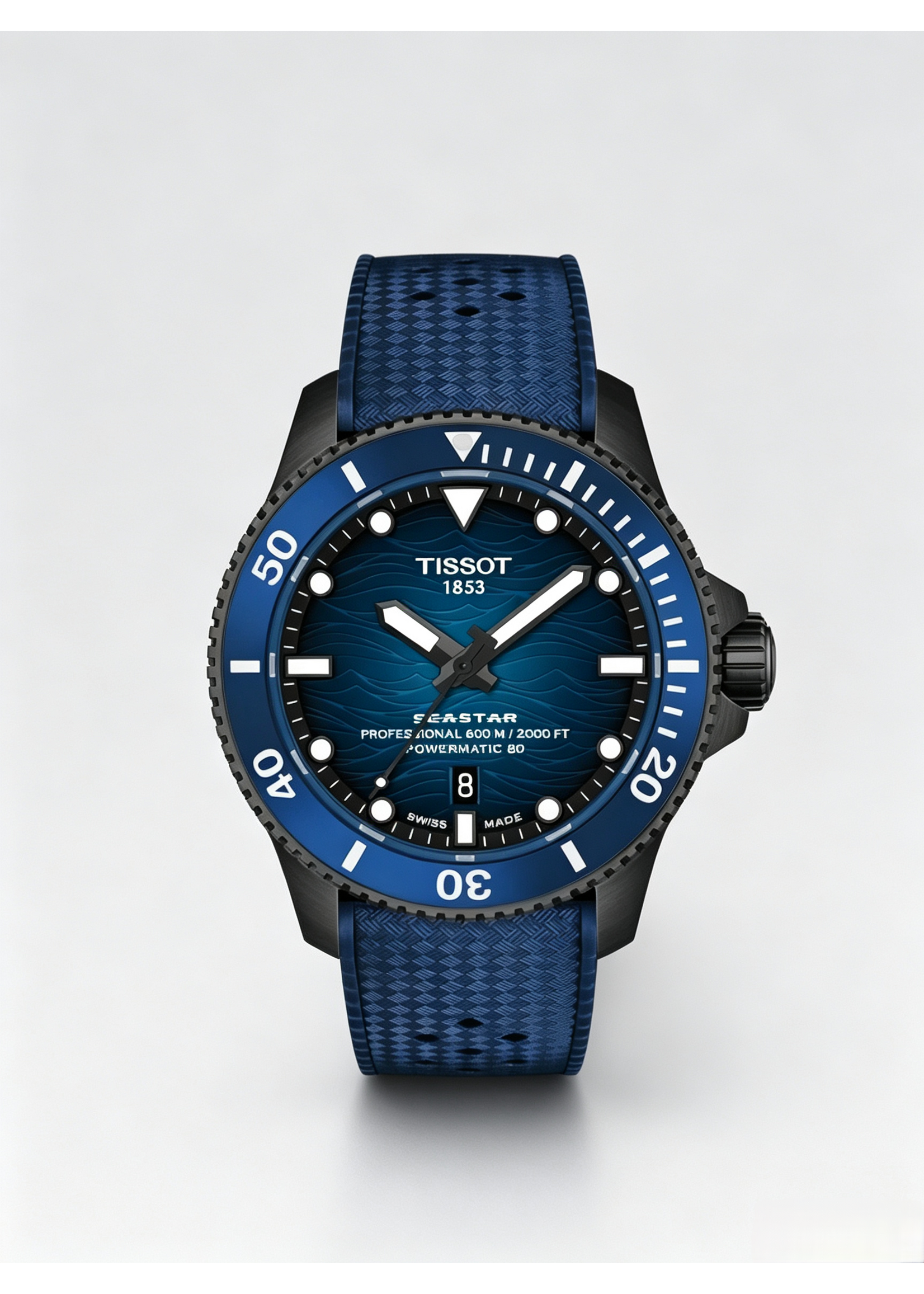 TISSOT T1209073704100 Tissot Seastar 2000 44MM