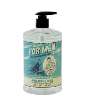 Dark Rum and Spice Body Wash for Men