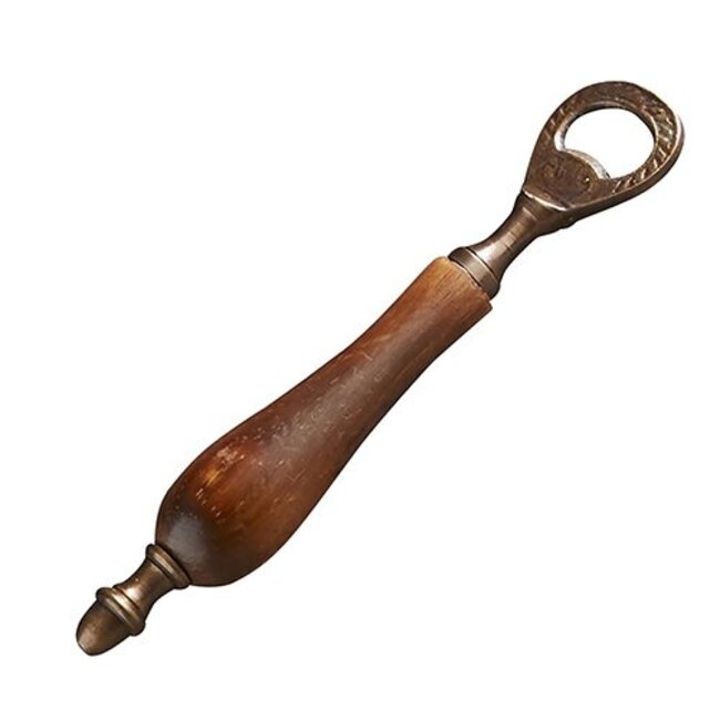 Bottle Opener with Wood Handle