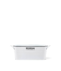 Behrens Oval Storage Tub White Small 1.25 Gallon