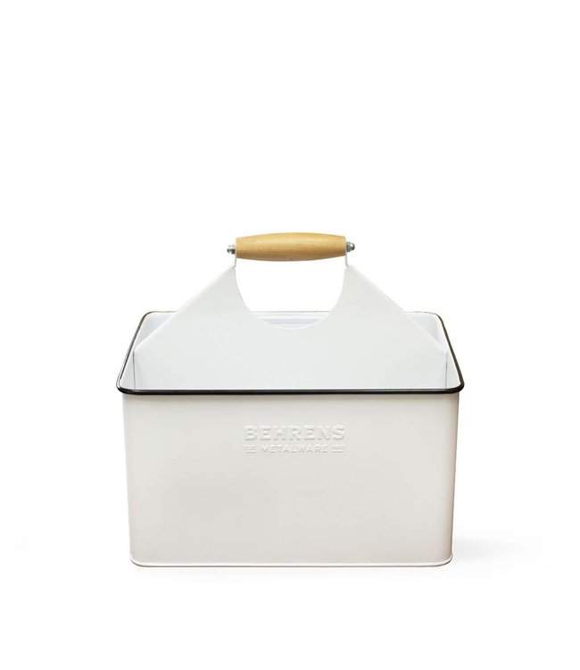 Behrens Square Cleaning Caddy - White