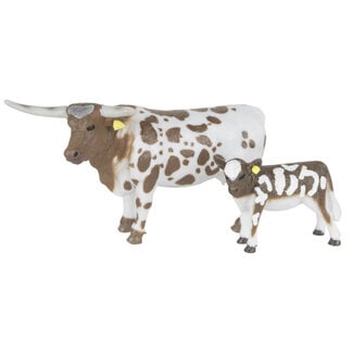 Longhorn Cow & Calf