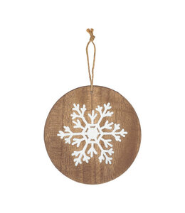 Carol Carved Snowflake Ornament