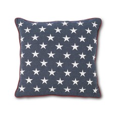 Americana Blue Pillow w/Stars - Clearance
