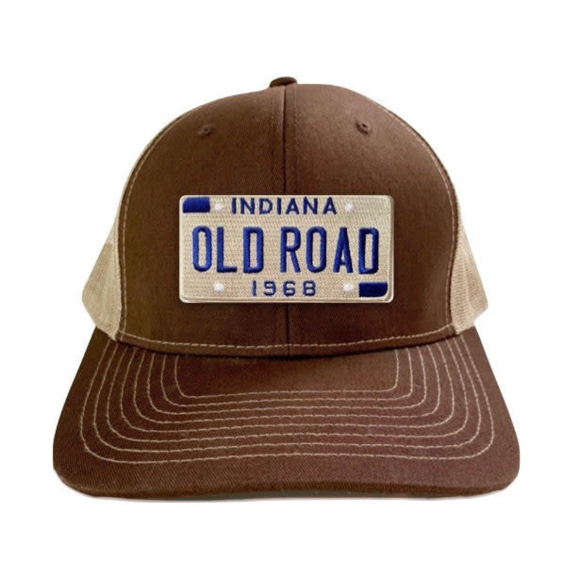 Indiana Brown Tan Vintage Trucker Hat