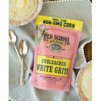 Old School Mill Stone Ground White Grits