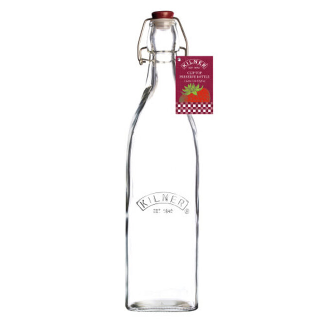 Clip Top Preserve Bottle 34 Oz