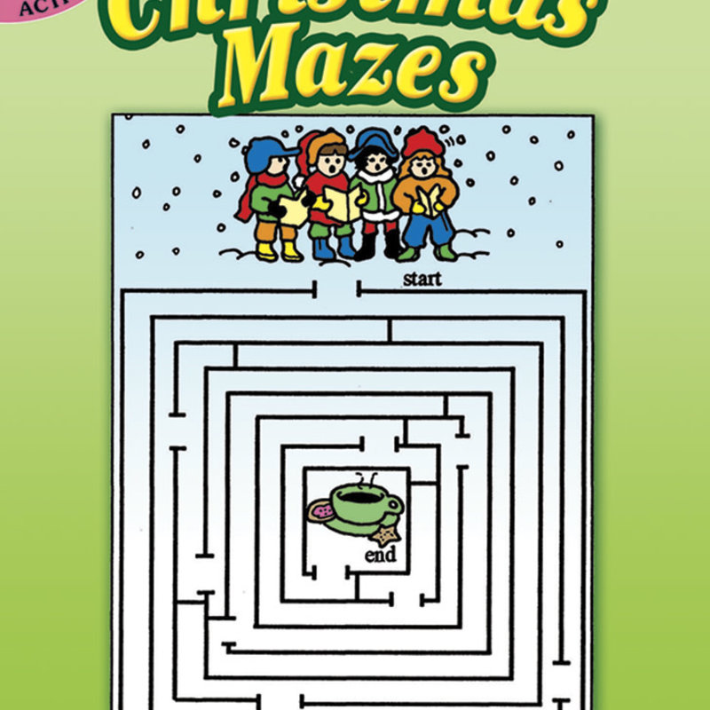 Little Activity Book - Christmas Mazes