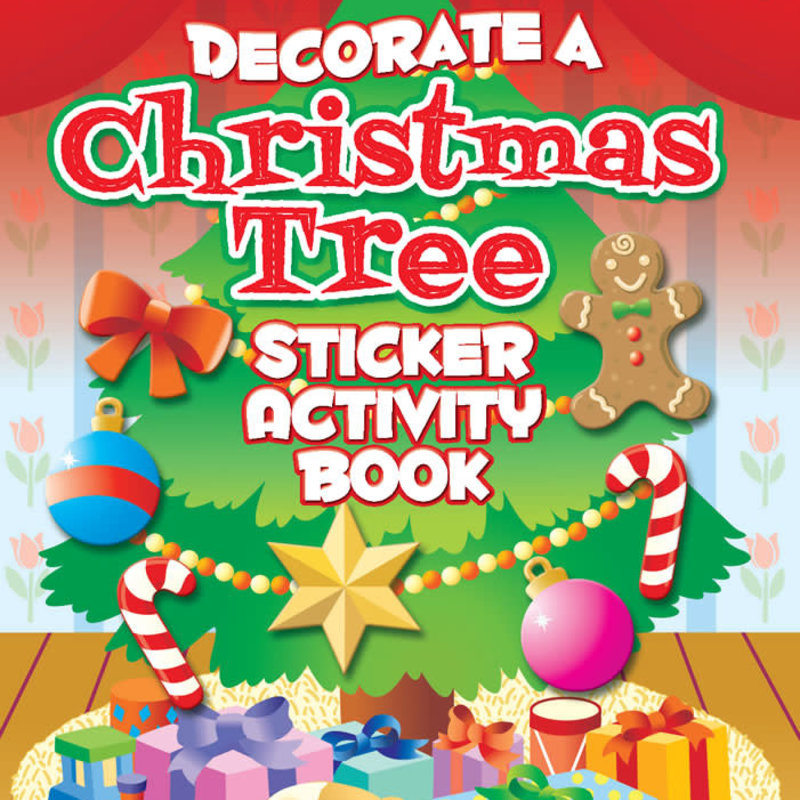 Little Activity Book - Glitter Decorate Christmas Tree