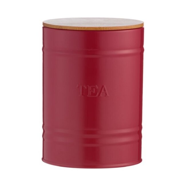 Essentials Red Tea Jar Canister