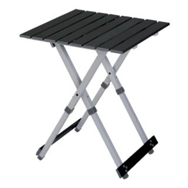 Compact Camp Table 20 Black Chrome