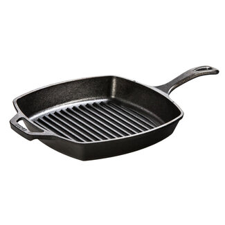 Lodge Cast Iron 10 1/2” Cast Iron Square Grill Pan