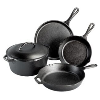 Lodge 5 Piece Cast Iron Set