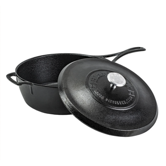 Lodge Blacklock 4qt Deep Skillet with Lid