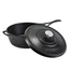 Lodge Cast Iron Blacklock 4qt Deep Skillet with Lid