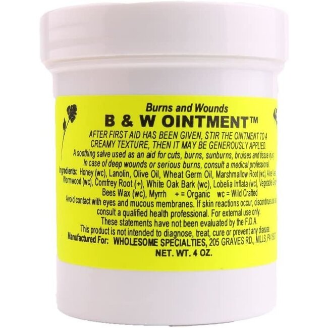B&W Ointment 4 oz