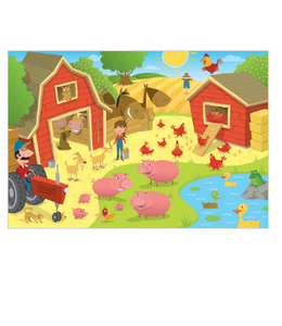 Higgledy Piggledy Farm Floor Puzzle