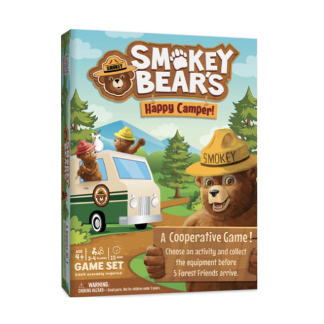 Happy Camper Children's Game - Smokey Bear