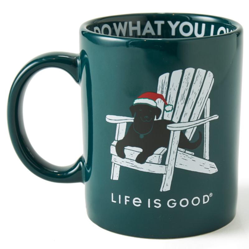 Life is Good Holiday Dog Days Jake’s Mug