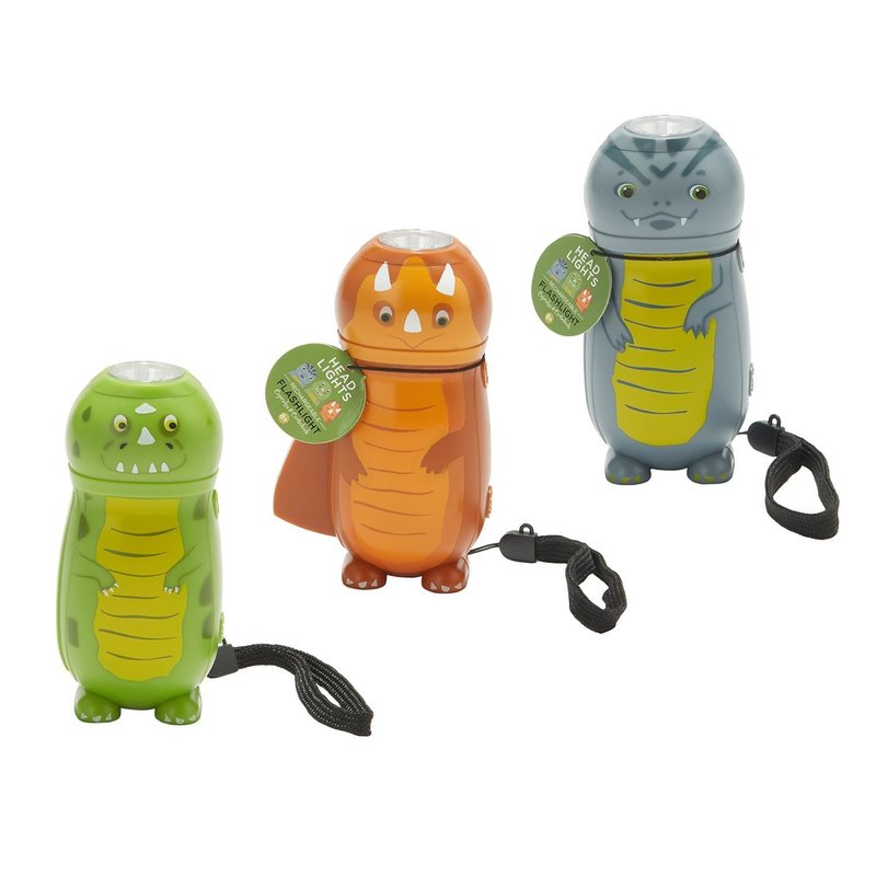 Two’s Company Rechargeable Dino Flashlight
