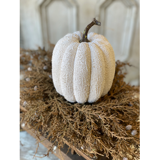 Cream & Tan Yarn Ball Ornament 4 - Neighbors Mercantile Co