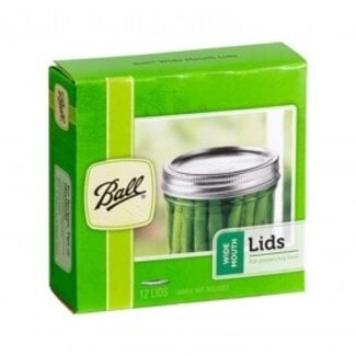 Wide Mouth Lids 12 ct