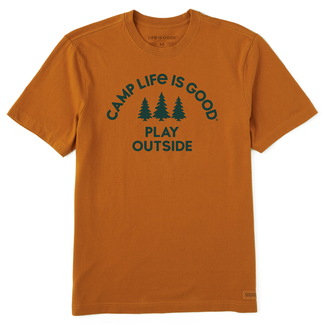 Life is Good Crusher Tee Play Outside Camp