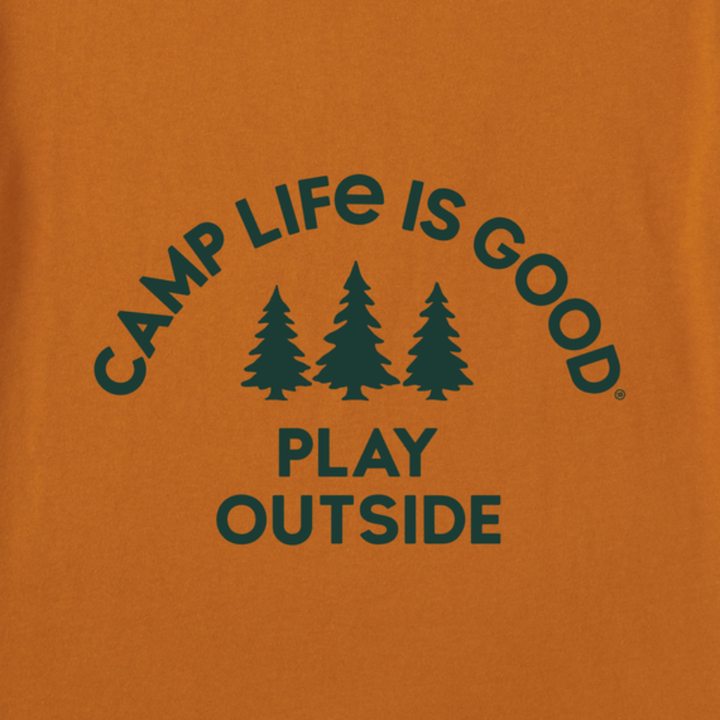 Life is Good Crusher Tee Play Outside Camp