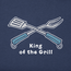 Clearance - Crusher Tee King of the Grill