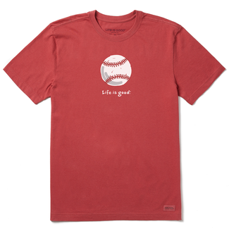 Life is Good Crusher Tee Baseball Fad