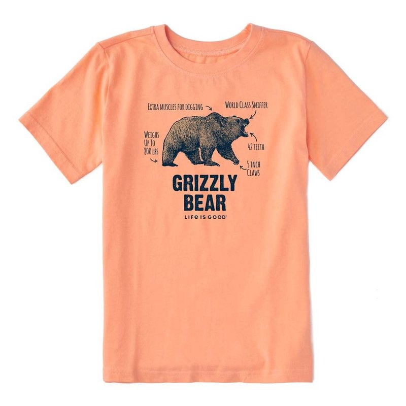 Life is Good The Grizzly Bear Tee - Clearance