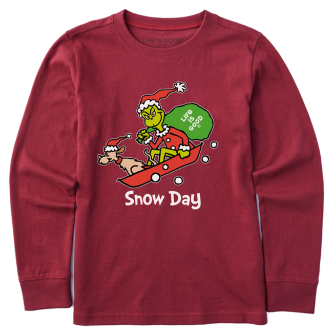 Clearance - Kids Grinch & Max Snow Day