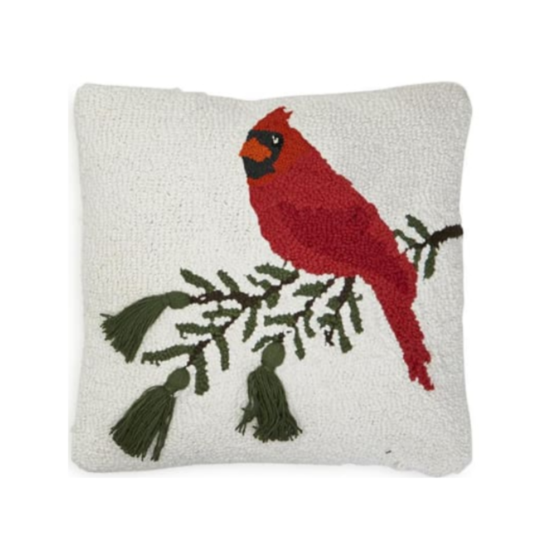 Two’s Company Red Cardinal Pillow Assorted - Clearance
