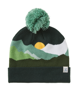 Life is Good Life Isn’t Perfect Spruce Green Beanie - Adult