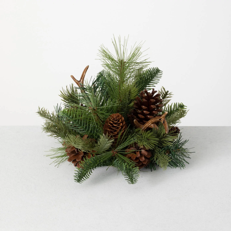 Sullivans Gift Pine Antler & Pinecone Orb