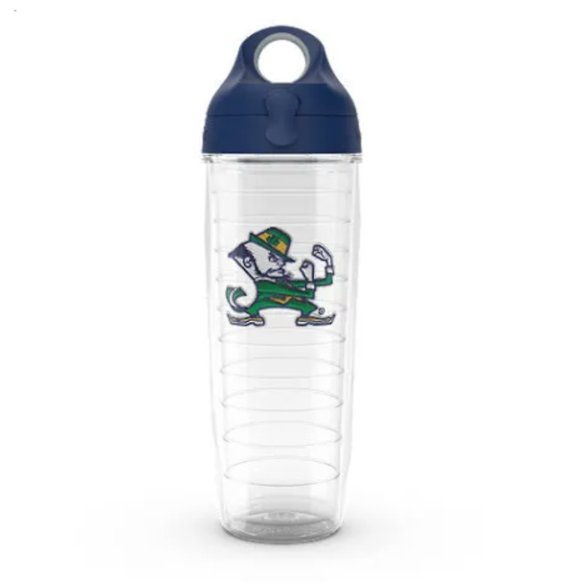ND Fighting Irish - Leprechaun 24 oz Water Bottle Lid Tervis