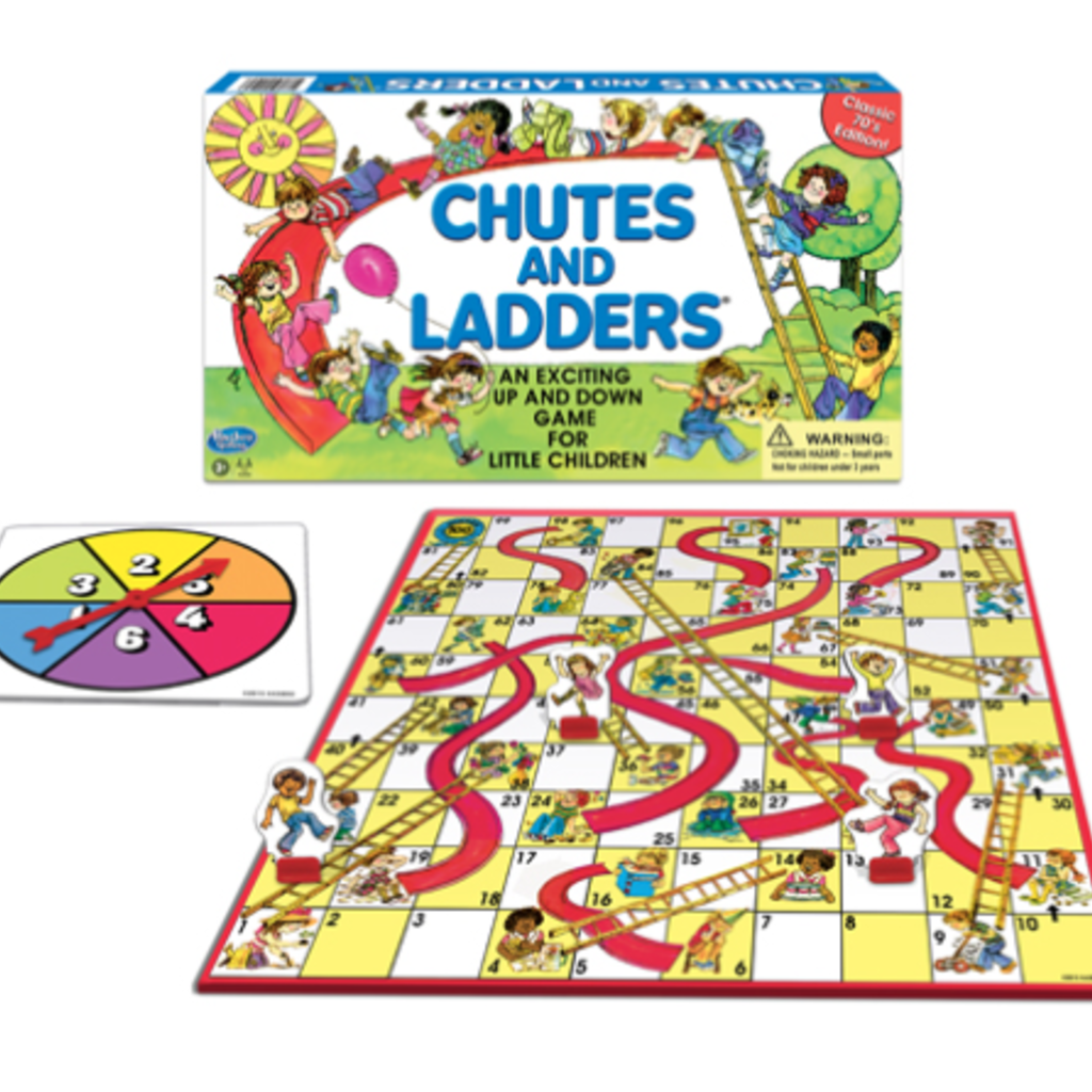 Winning Moves Games Classic Chutes and Ladders Neighbors Mercantile Co