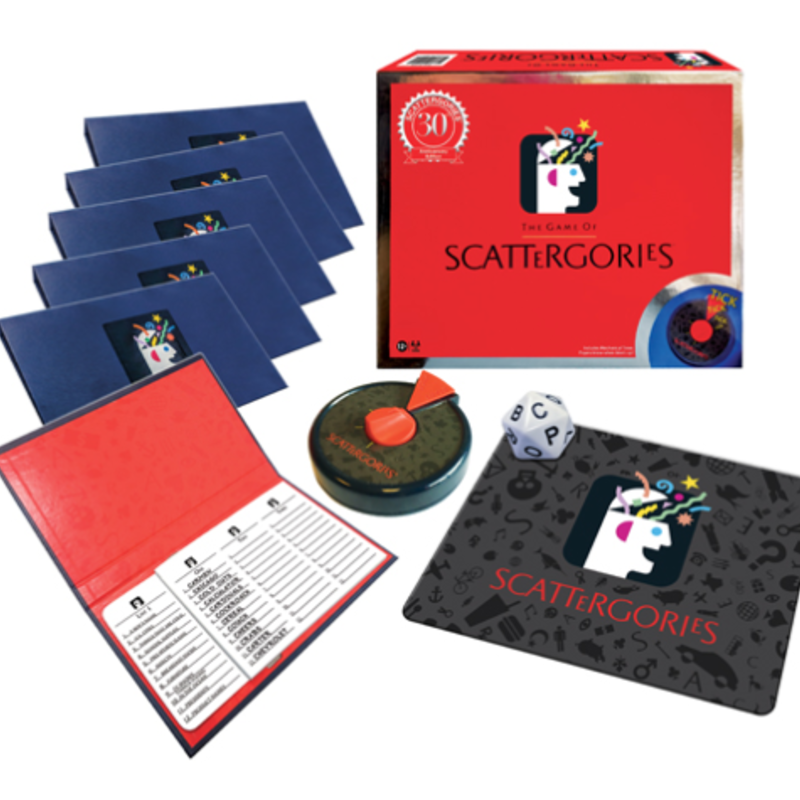 Winning Moves Games Scattergories 30th Anniversary Edition
