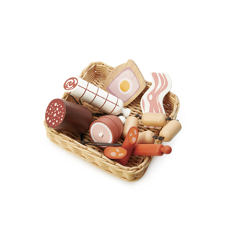Tender Leaf Toys Charcuterie Basket Wooden Toy