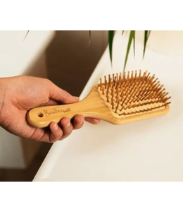 Bamboo Switch Bamboo Paddle Hairbrush